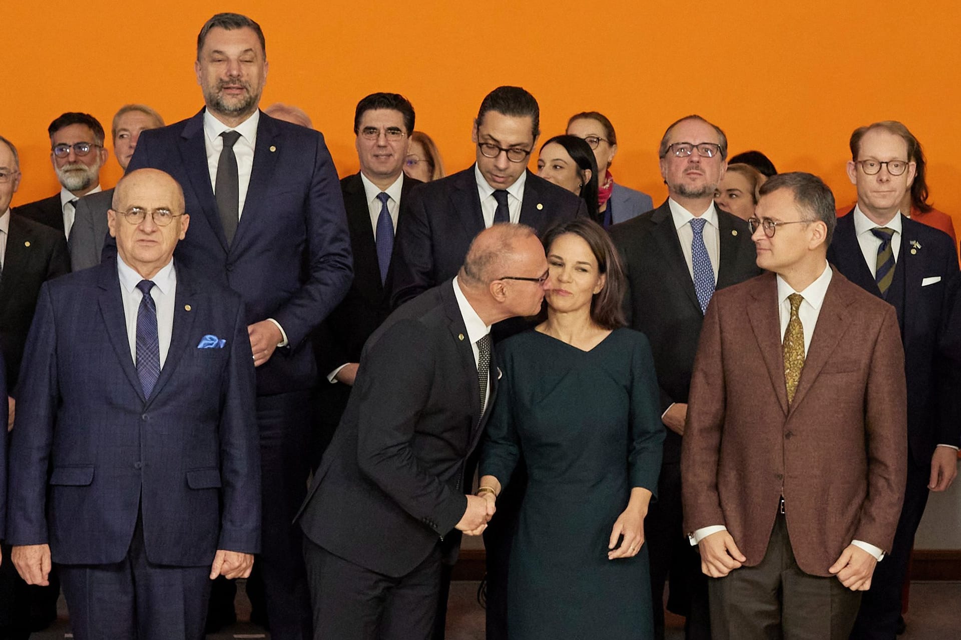 Fototermin beim Außenministertreffen