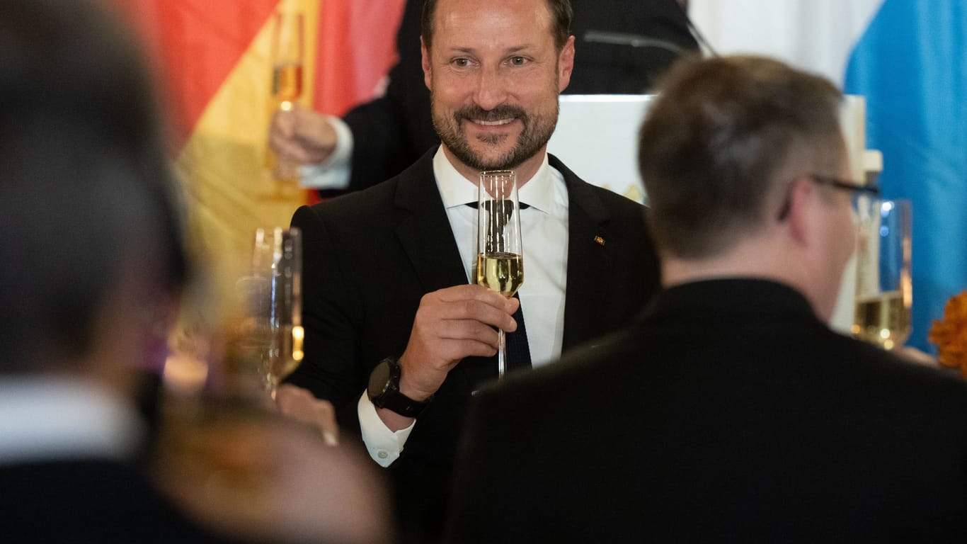 Kronprinz Haakon in Deutschland