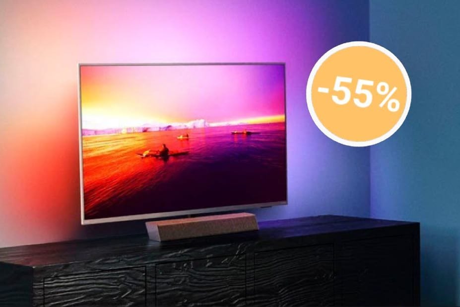 Black Week 2023: Bei Aldi gibt es einen 4K-Fernseher von Philips inklusive Soundbar so günstig wie noch nie.