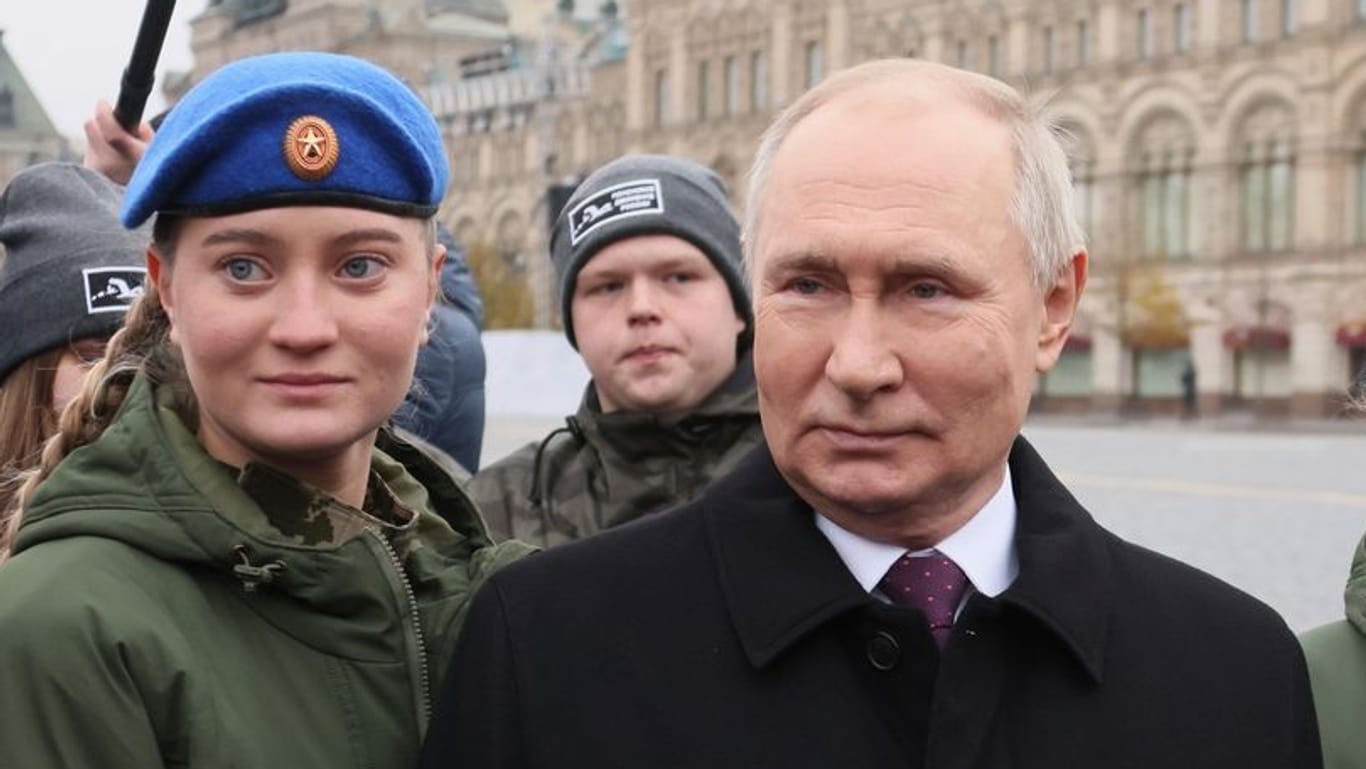 Wladimir Putin: Der russische Präsident setzt im Ukraine-Krieg auf die Schwäche des Westens.