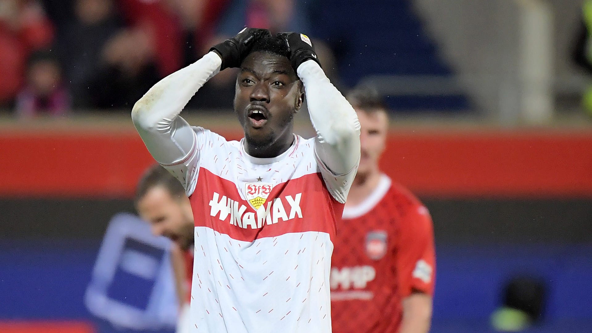 Vergab die beste VfB-Chance: Silas. Vergab die beste VfB-Chance: Silas.