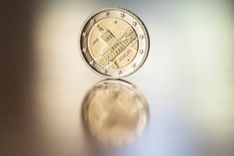 Zwei-Euro-Münze Kanzeleramt Berlin