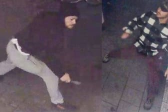 Die beiden Verdächtigen: Eine Mordkommission fahndet nach ihnen.