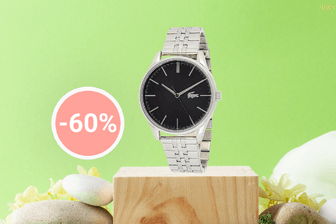 Amazon-Schnäppchen: Armbanduhr von Lacoste satte 60 Prozent günstiger sichern.