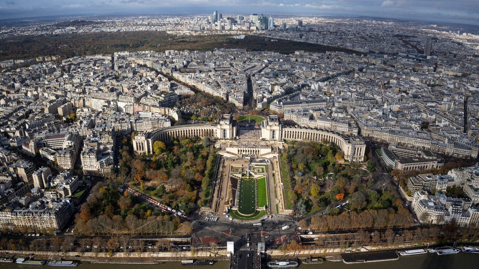 Blick auf Paris