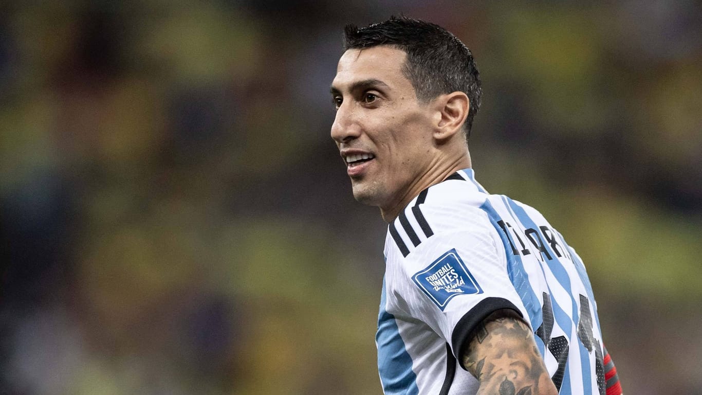 Ángel di María: Mit Argentinien holte er bei der WM in Katar den Titel.