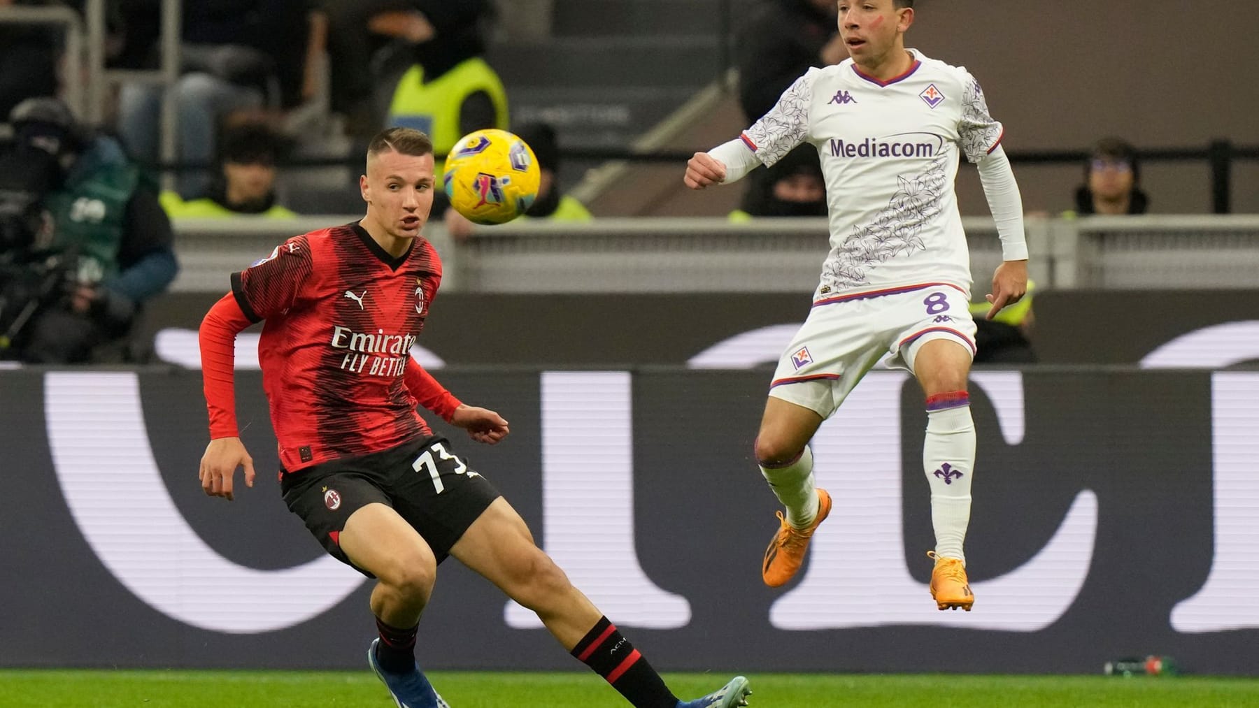 Debüt gegen Florenz 15jähriger Camarda vom AC Milan nun jüngster