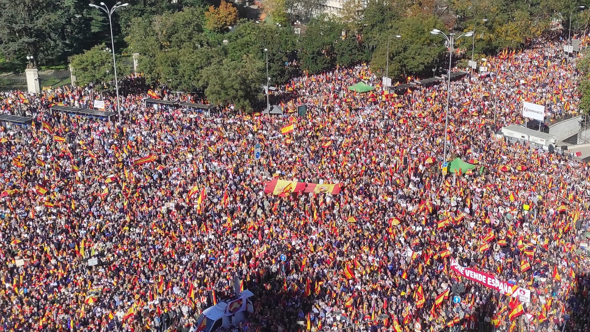 Großdemonstration in Madrid Großdemonstration in Madrid