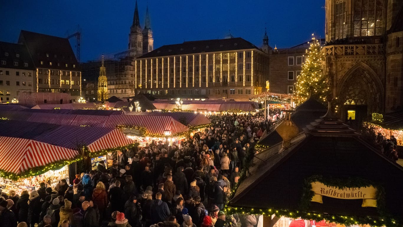 Christkindlesmarkt Nürnberg: Die Stadt hat nicht nur sehr viele Weihnachtsmärkte, sondern auch besonders schöne.