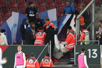 Ultras aus Hoffenheim: Hier wurden Personen verletzt.