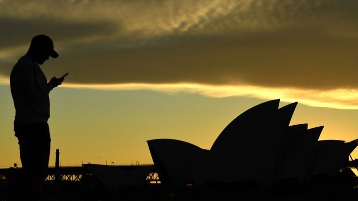 Sonnenuntergang in Sydney (Symbolbild): Was genau für den Ausfall des Mobilfunks verantwortlich war, ist noch ungeklärt.