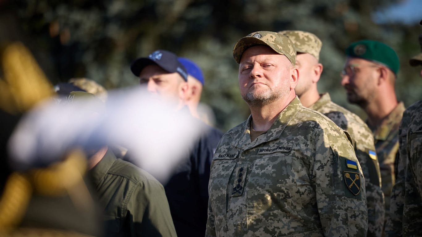 Walerij Saluschnyj: Der ukrainische Oberkommandierende gab Fehleinschätzungen zu.