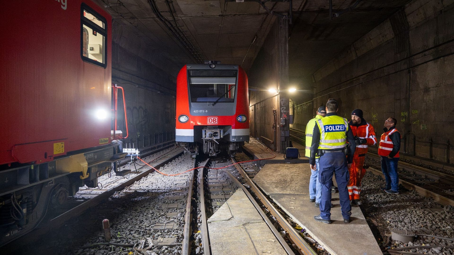 S-Bahn entgleist S-Bahn entgleist