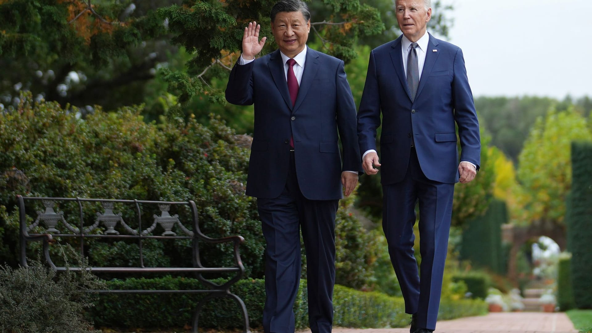 US-Präsident Biden und Chinas Staatschef Xi US-Präsident Biden und Chinas Staatschef Xi