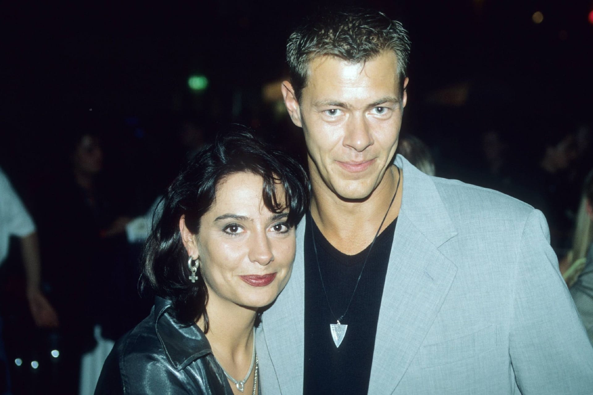 Simone Thoma und Sven Martinek im August 1997.
