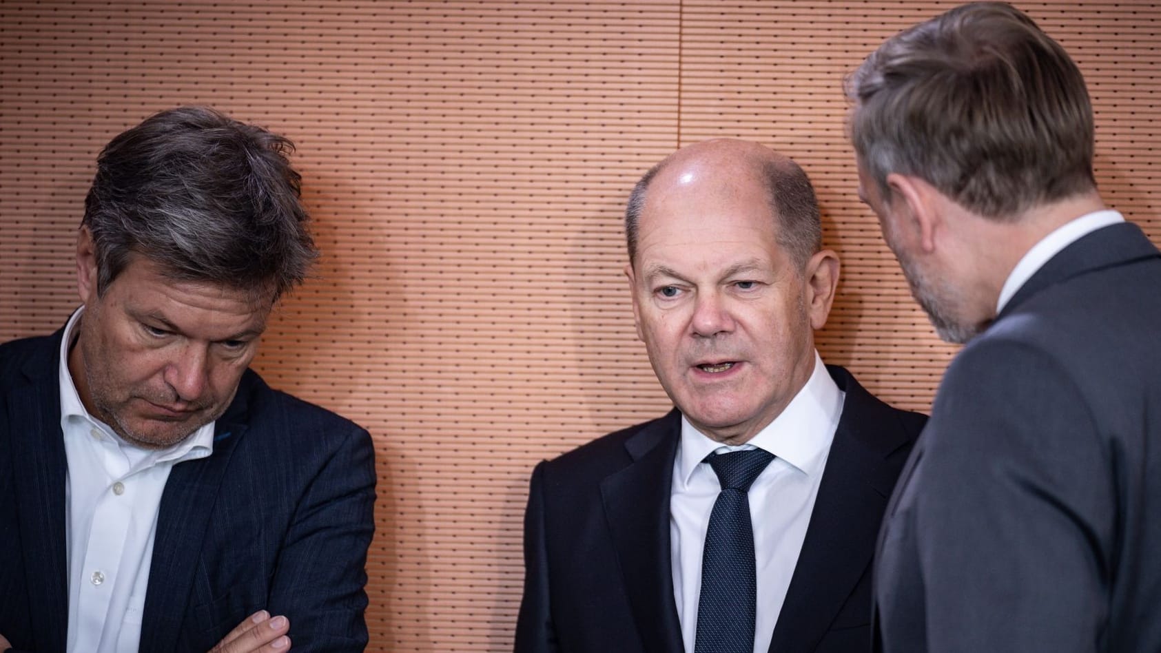 Scholz, Lindner und Habeck