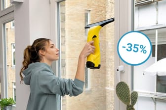Lidl bietet nur heute einen Akku-Fenstersauger von Kärcher zum Spitzenpreis unter 40 Euro an.