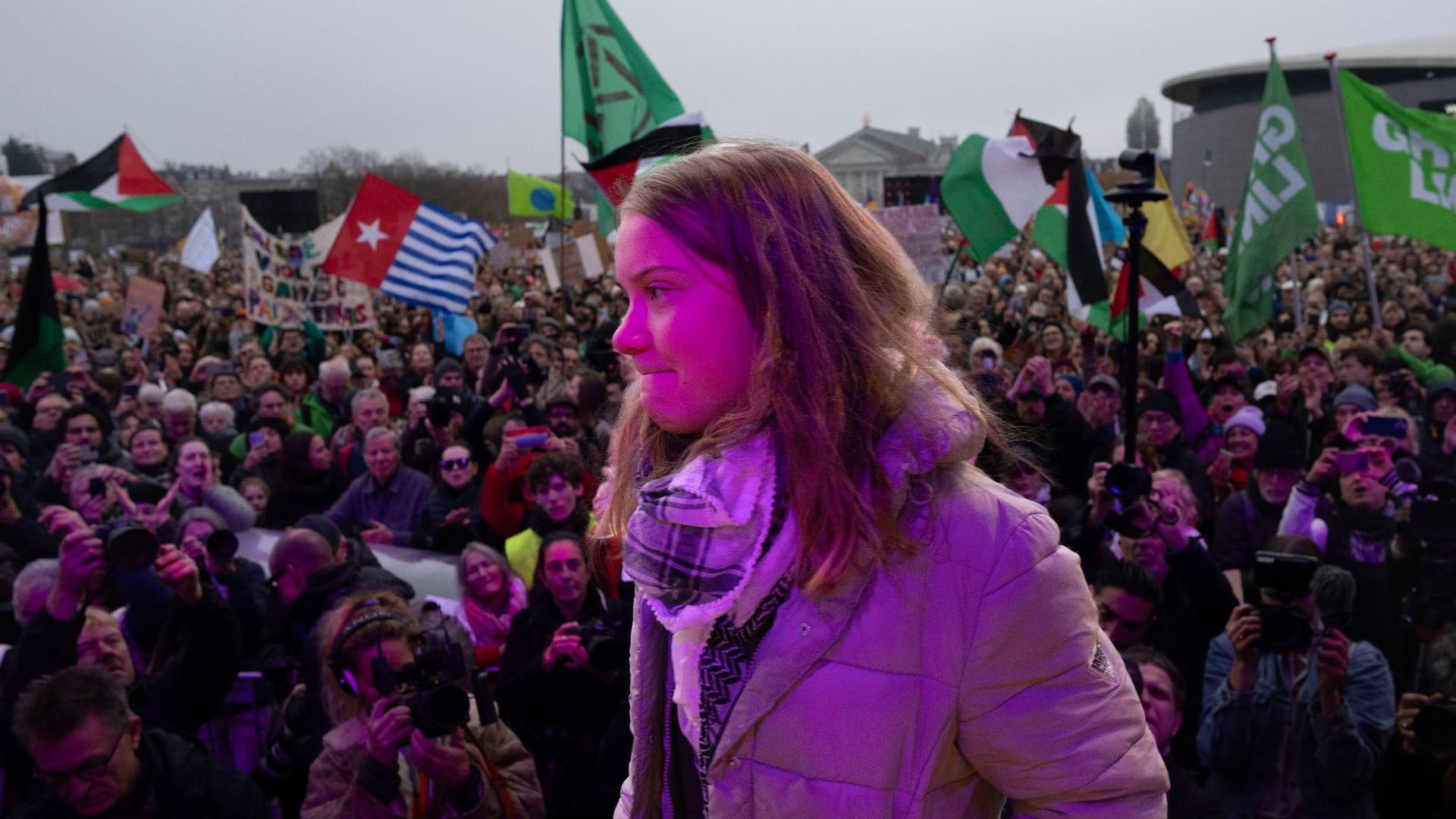 Greta Thunberg in Amsterdam Greta Thunberg in Amsterdam