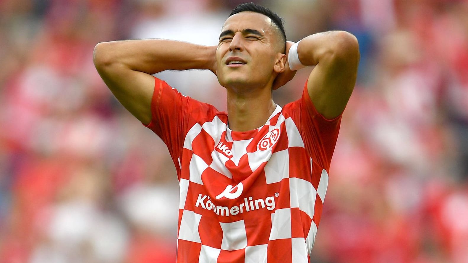 Anwar El Ghazi im Trikot von Mainz 05: Der Niederländer war nur knapp anderthalb Monate beim FSV. Anwar El Ghazi im Trikot von Mainz 05: Der Niederländer war nur knapp anderthalb Monate beim FSV.