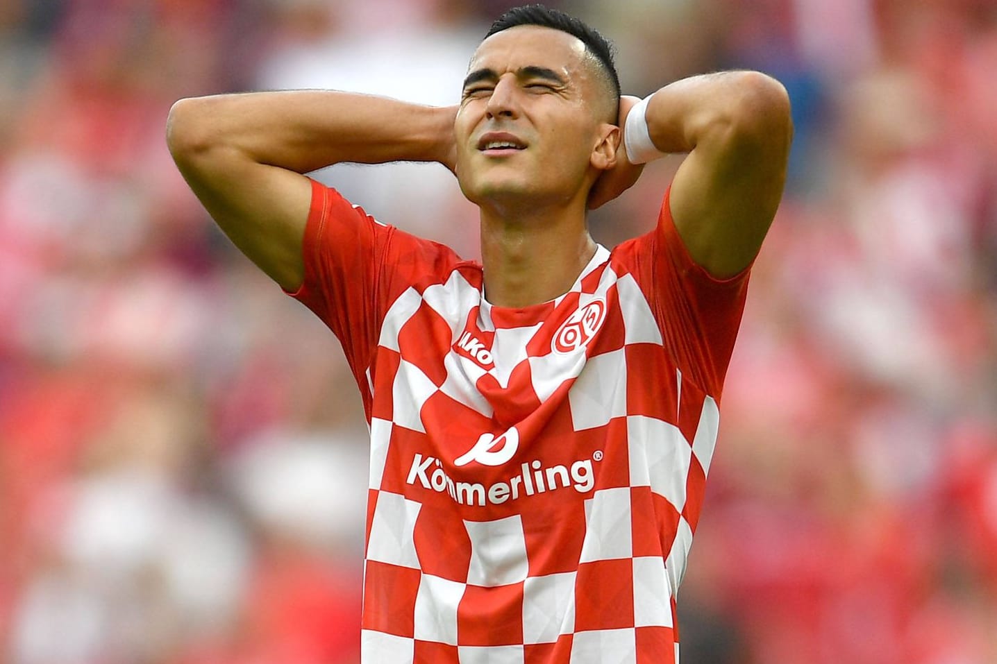 Anwar El Ghazi im Trikot von Mainz 05: Der Niederländer war nur knapp anderthalb Monate beim FSV.
