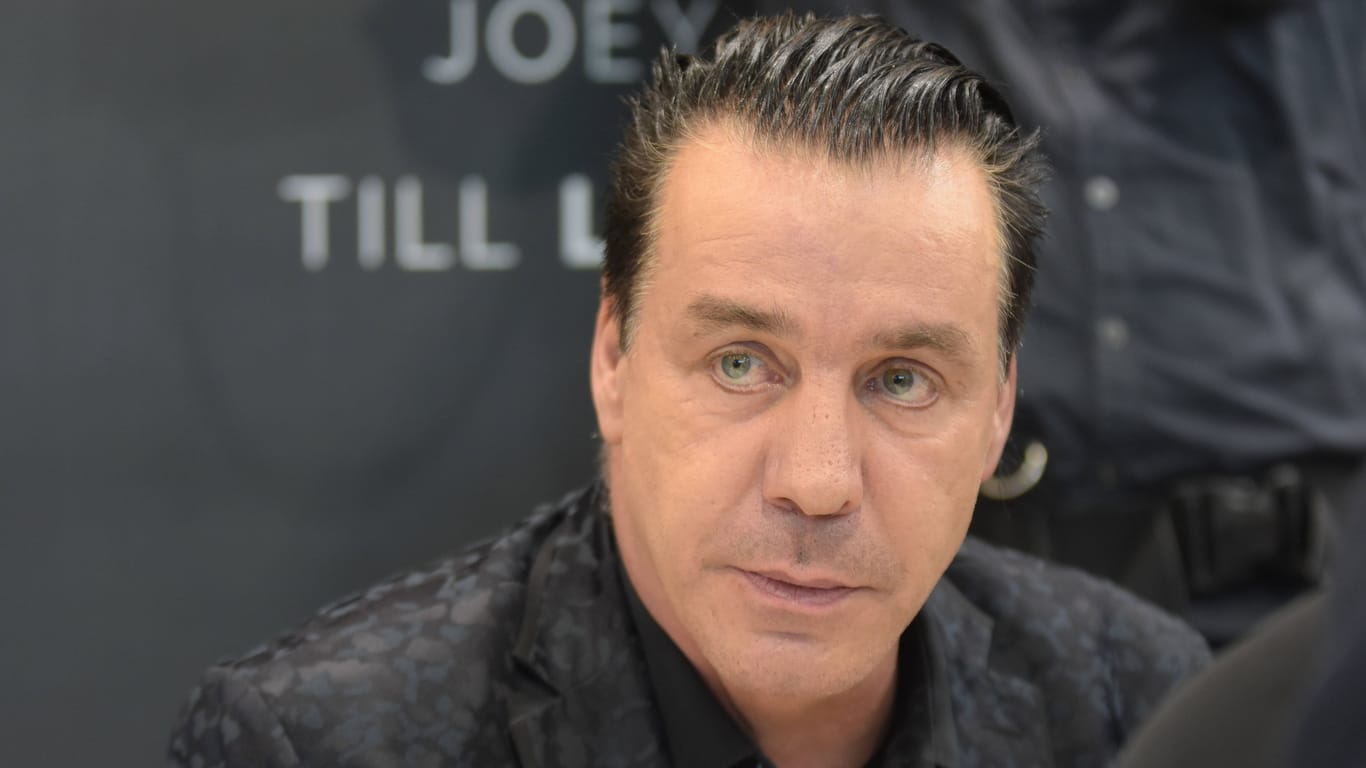 Till Lindemann, Sänger der Musikgruppe Rammstein