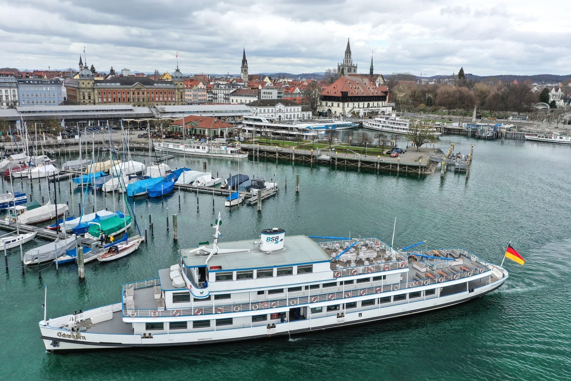 Schiffsbetrieb auf dem Bodensee startet in die Saison