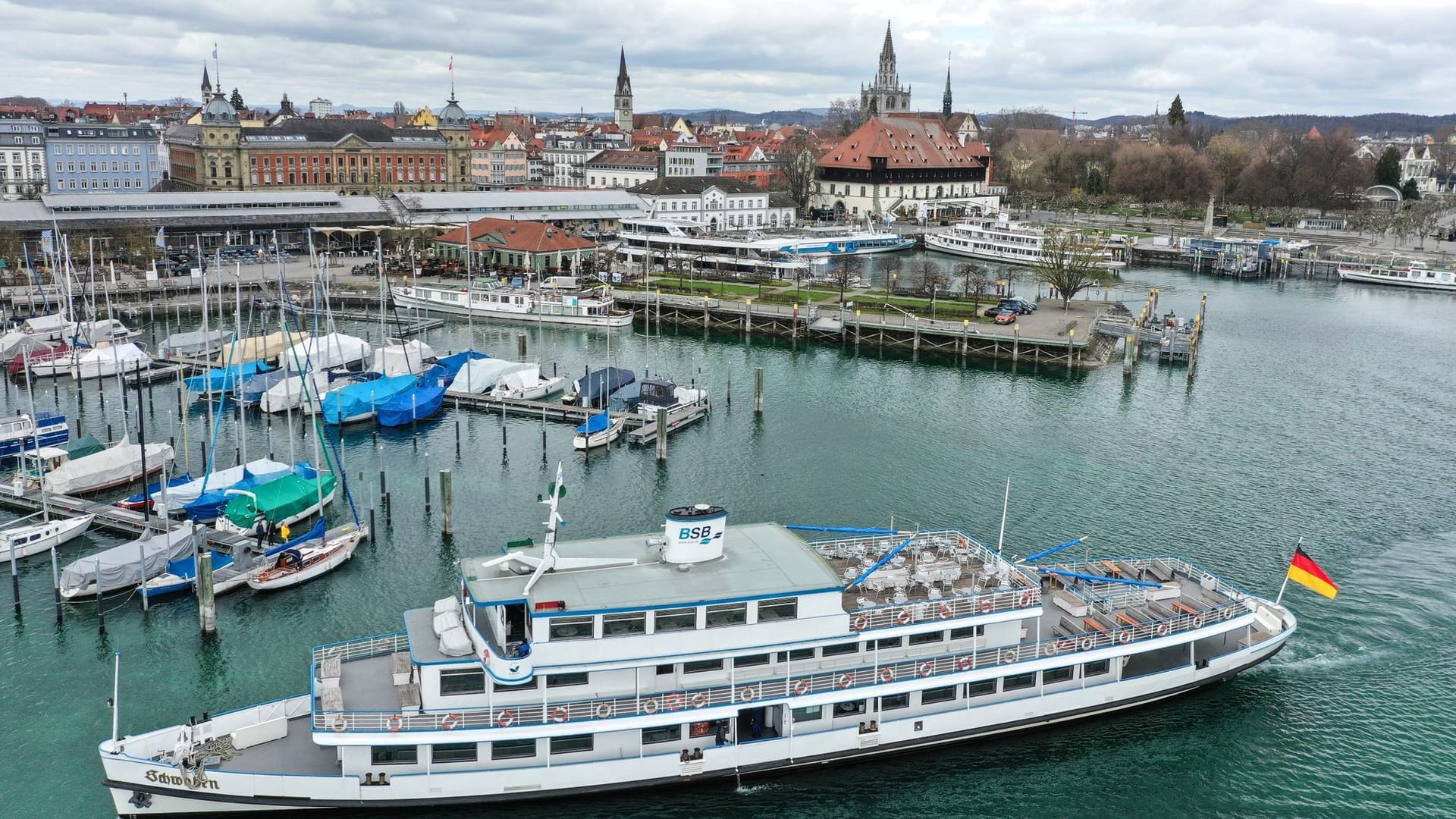 Schiffsbetrieb auf dem Bodensee startet in die Saison