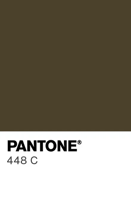Die Farbe "448 C" des Farbsystems der Firma Pantone ist laut Marktforschern besonders unattraktiv.