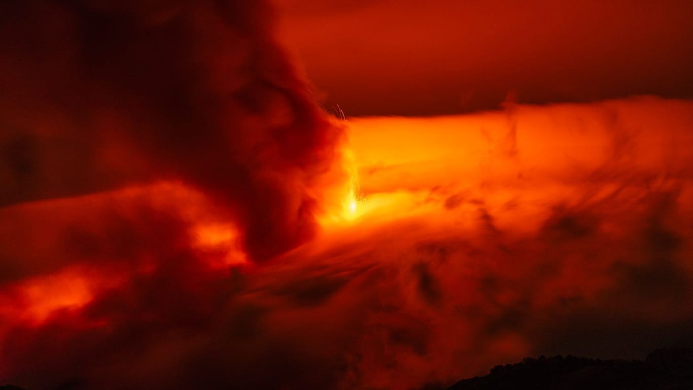 Vulkanausbruch am Ätna