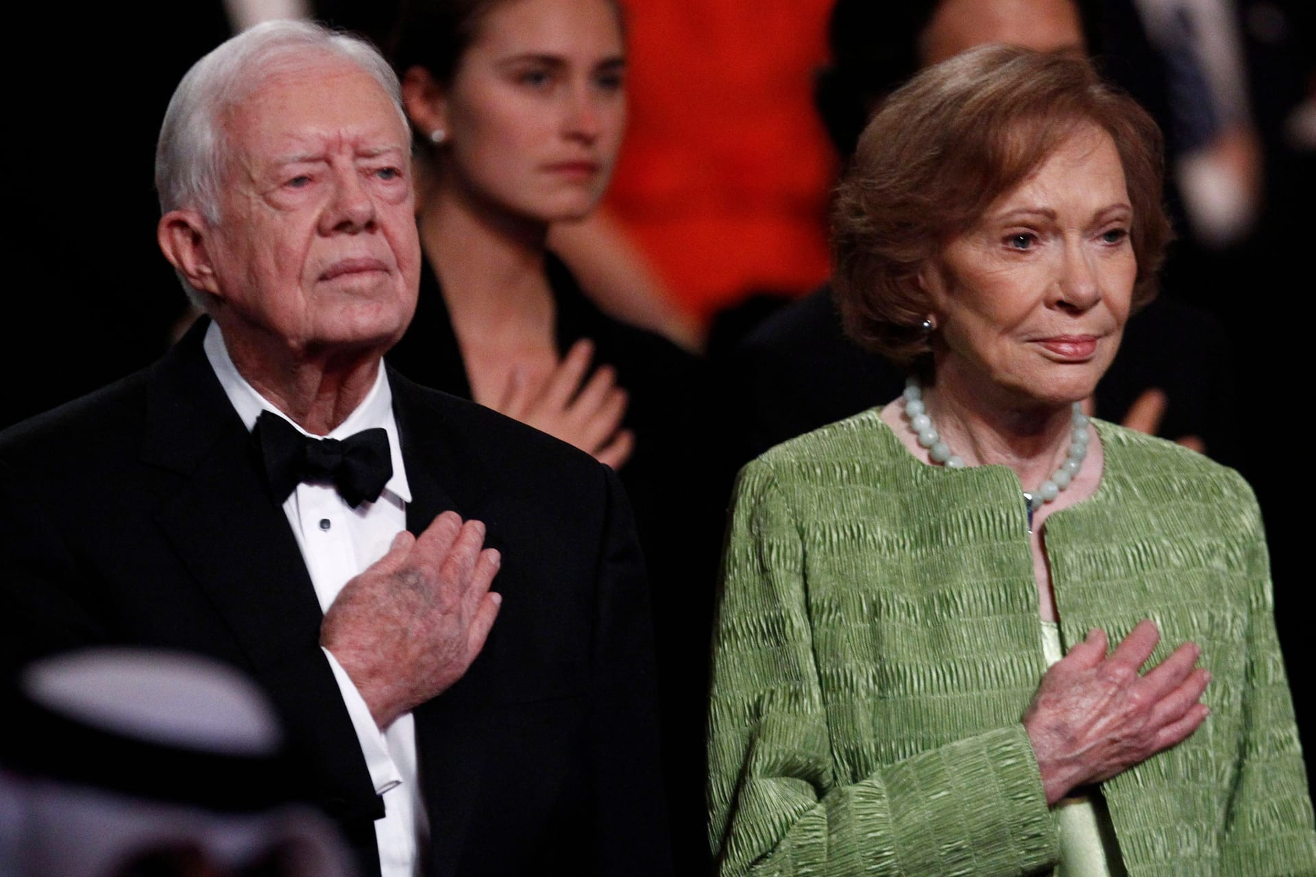 Rosalynn Carter an der Seite ihres Mannes (Archivbild): "Solange Rosalynn auf der Welt war, wusste ich immer, dass mich jemand liebte und unterstützte", so ihr Ehemann.