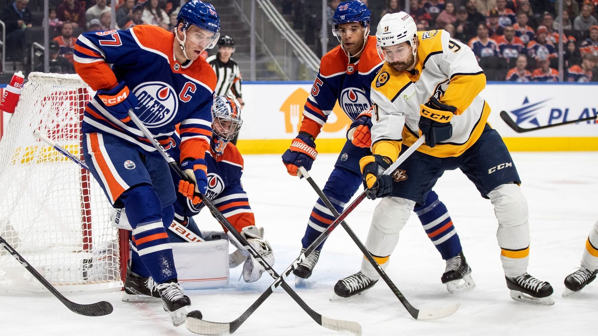Edmonton Oilers - Nashville Predators Edmonton Oilers - Nashville Predators