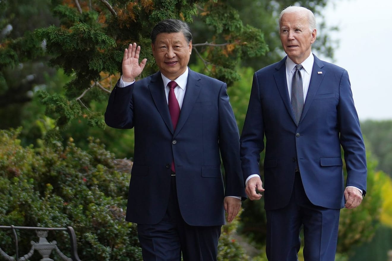 Joe Biden und Xi Jinping: Erste Annäherung seit Beginn des Ukrainekriegs.