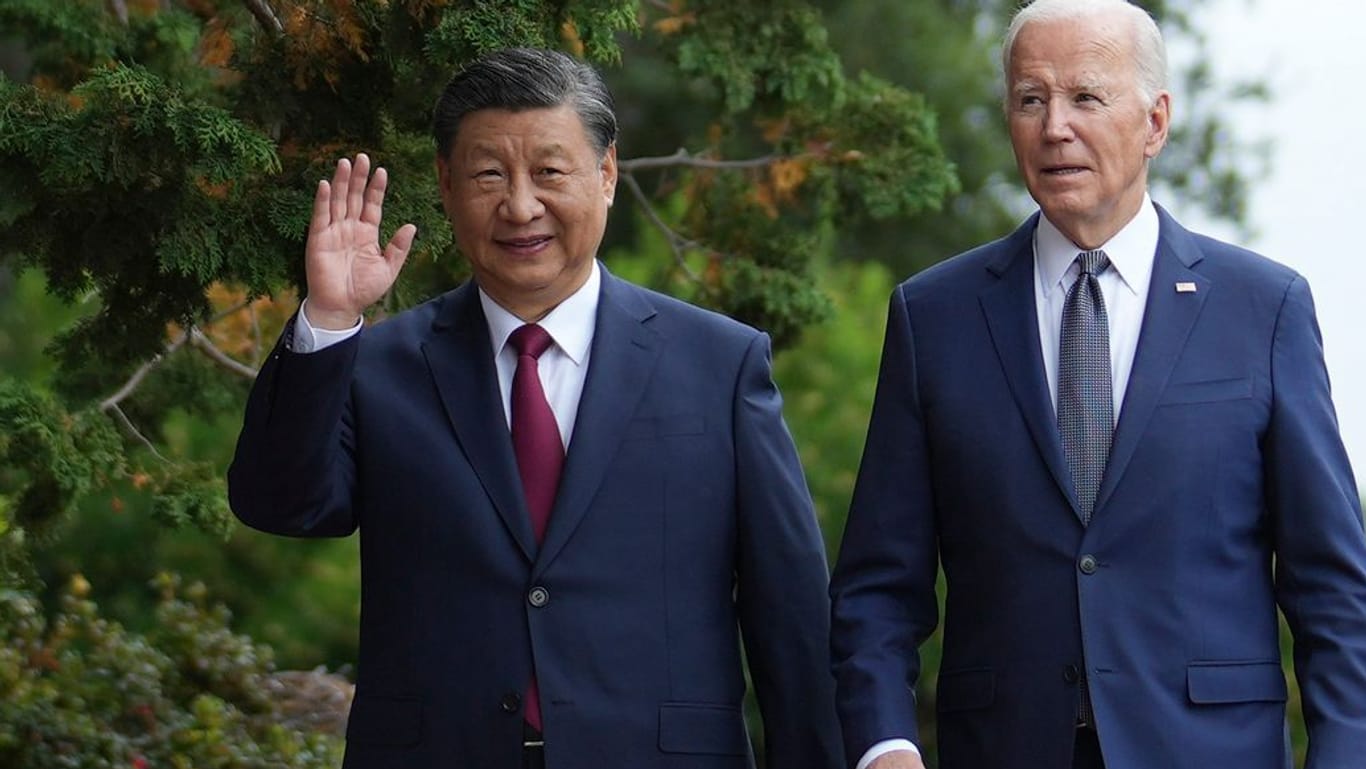 Joe Biden und Xi Jinping: Erste Annäherung seit Beginn des Ukrainekriegs.