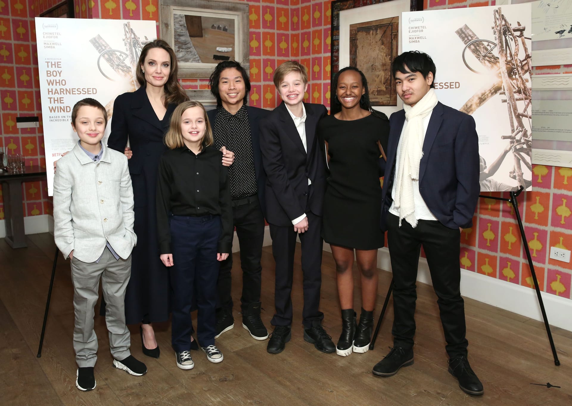 Angelina Jolie: Die Schauspielerin besuchte 2019 mit ihren Kindern ein Event.