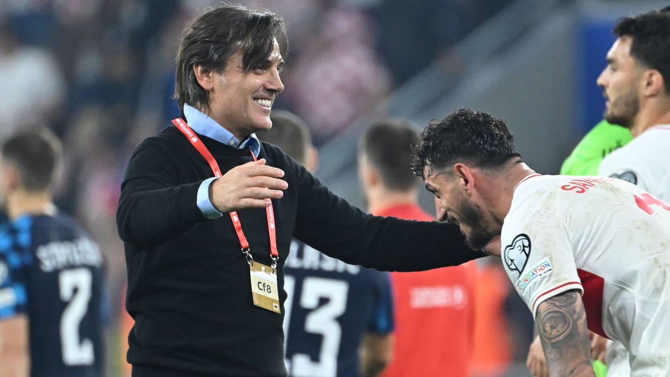 Neuer Mann an der Seitenlinie: Der Italiener Vincenzo Montella löste Stefan Kuntz als Nationaltrainer der Türkei ab.