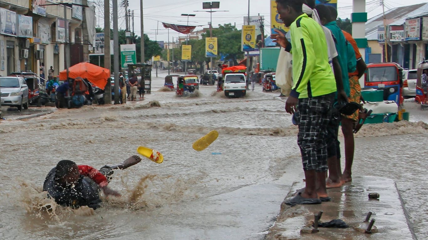 Überschwemmungen in Somalia