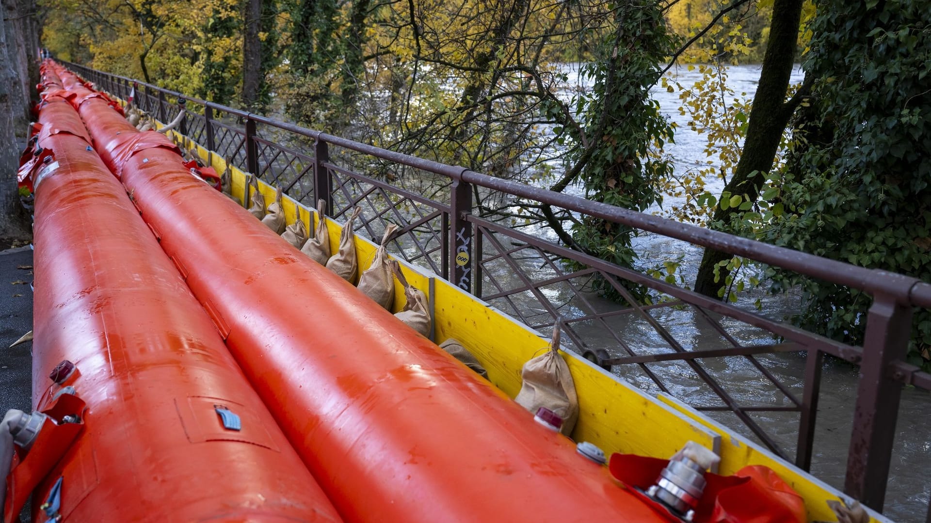 Hochwasser in der Schweiz