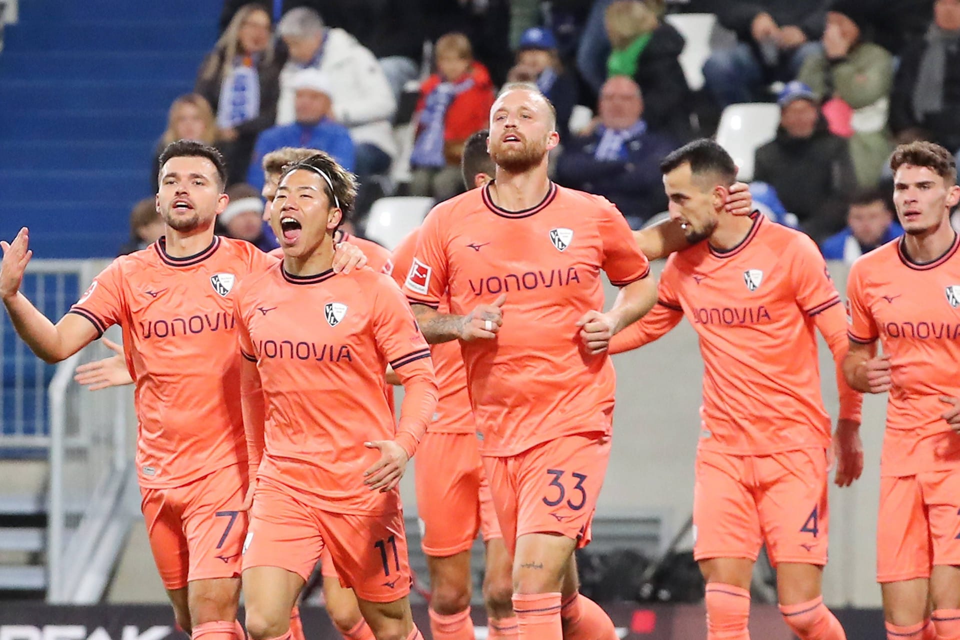 Freudentaumel: Der VfL Bochum konnte sich im Kellerduell durchsetzen.