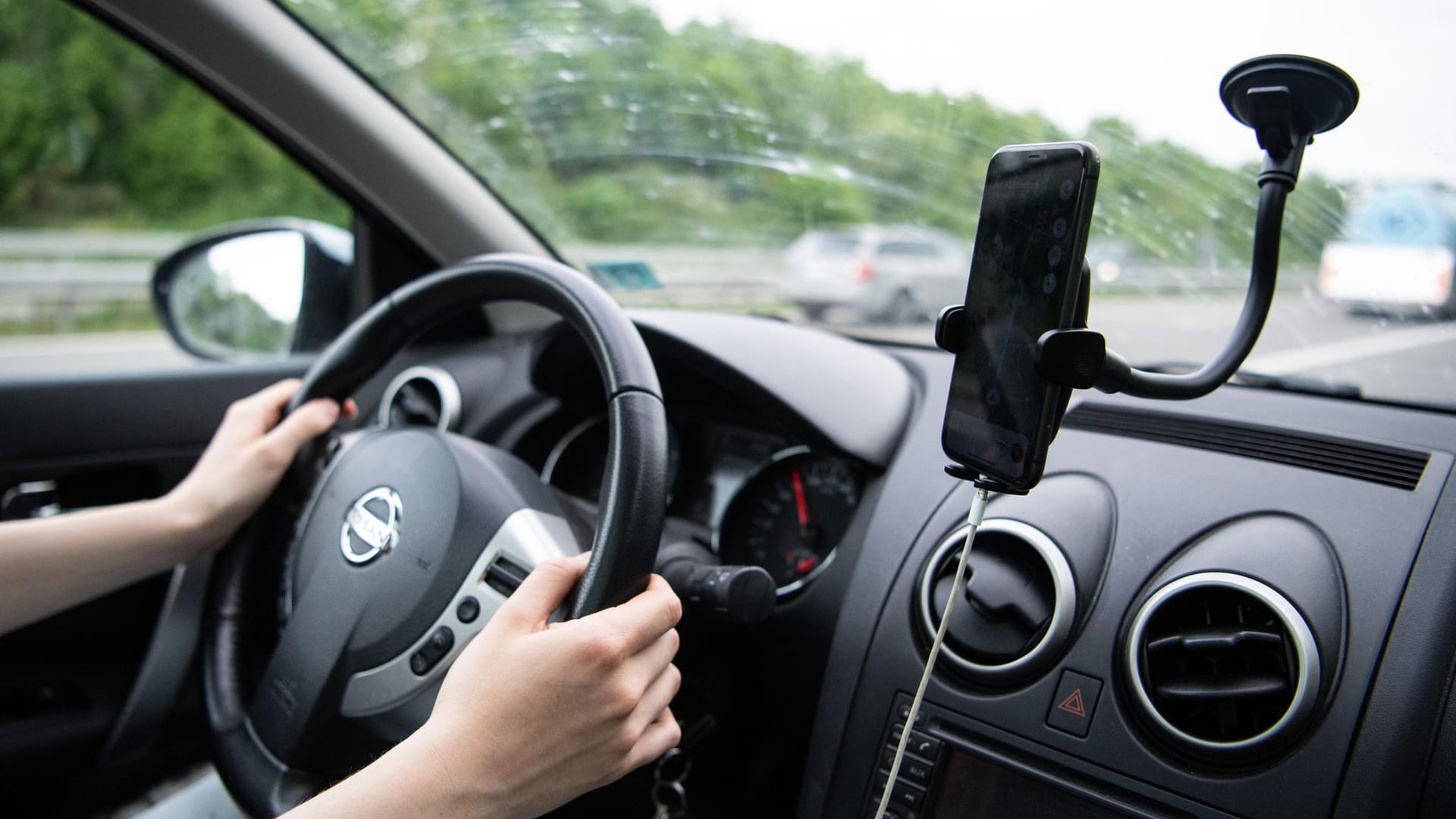 Mobilfunknetz an der Autobahn Mobilfunknetz an der Autobahn