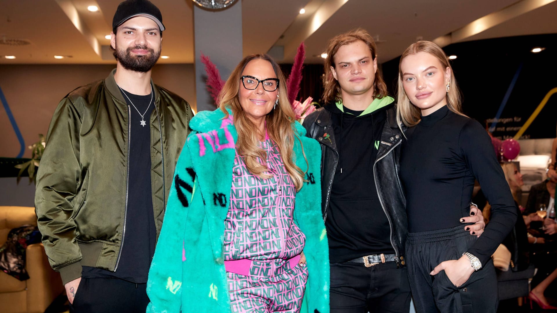 Jimi Blue, Natascha, Wilson Gonzalez und Cheyenne Savannah Ochsenknecht: Die Familie war 2021 zum letzten Mal gemeinsam auf einem Event.