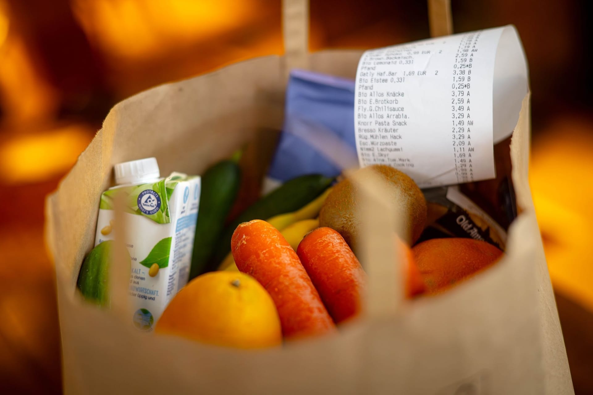 Inflation - Lebensmittel-Einkauf Inflation - Lebensmittel-Einkauf