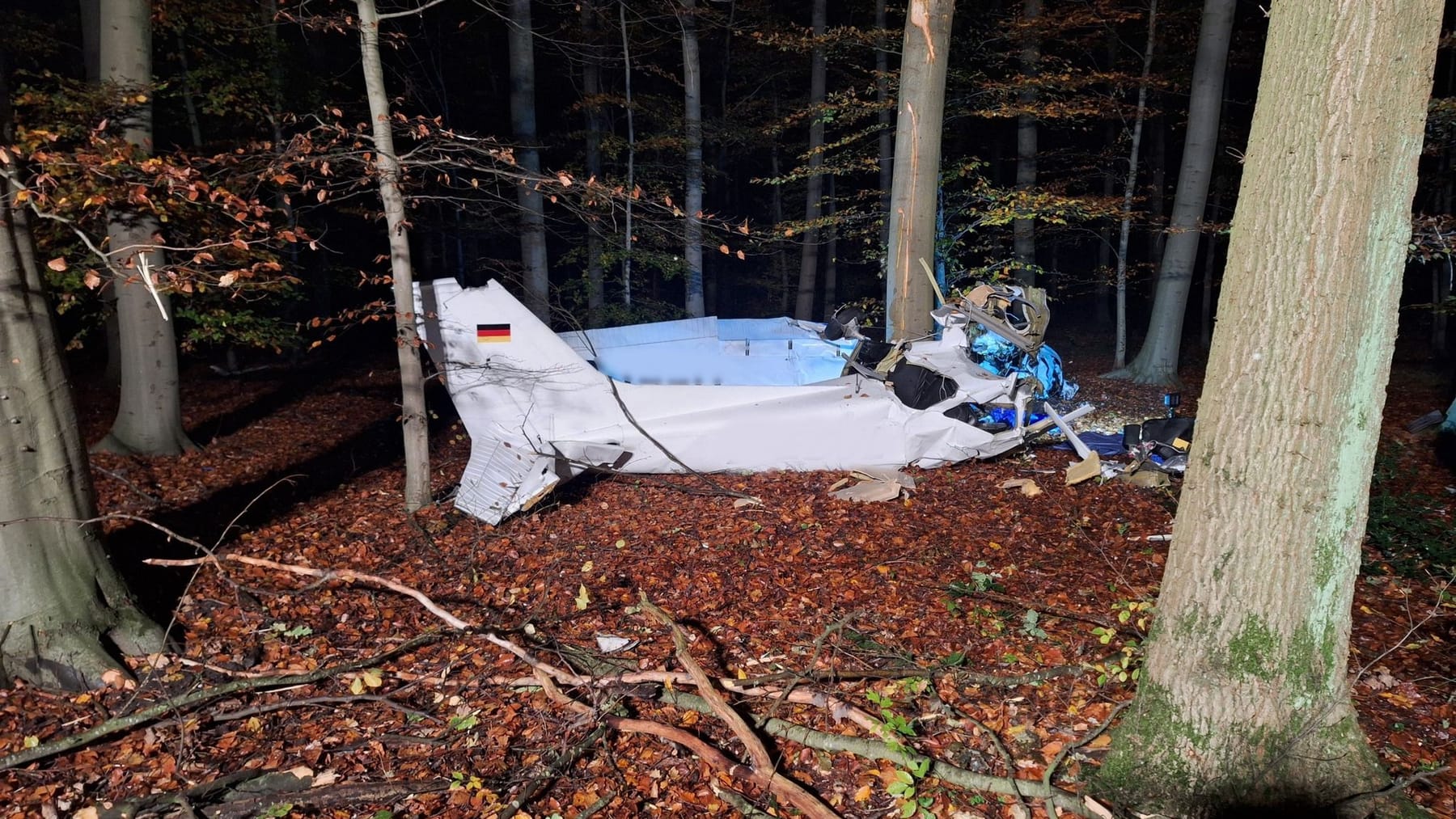 Unfälle Flugschüler stirbt bei Absturz eines Leichtflugzeuges