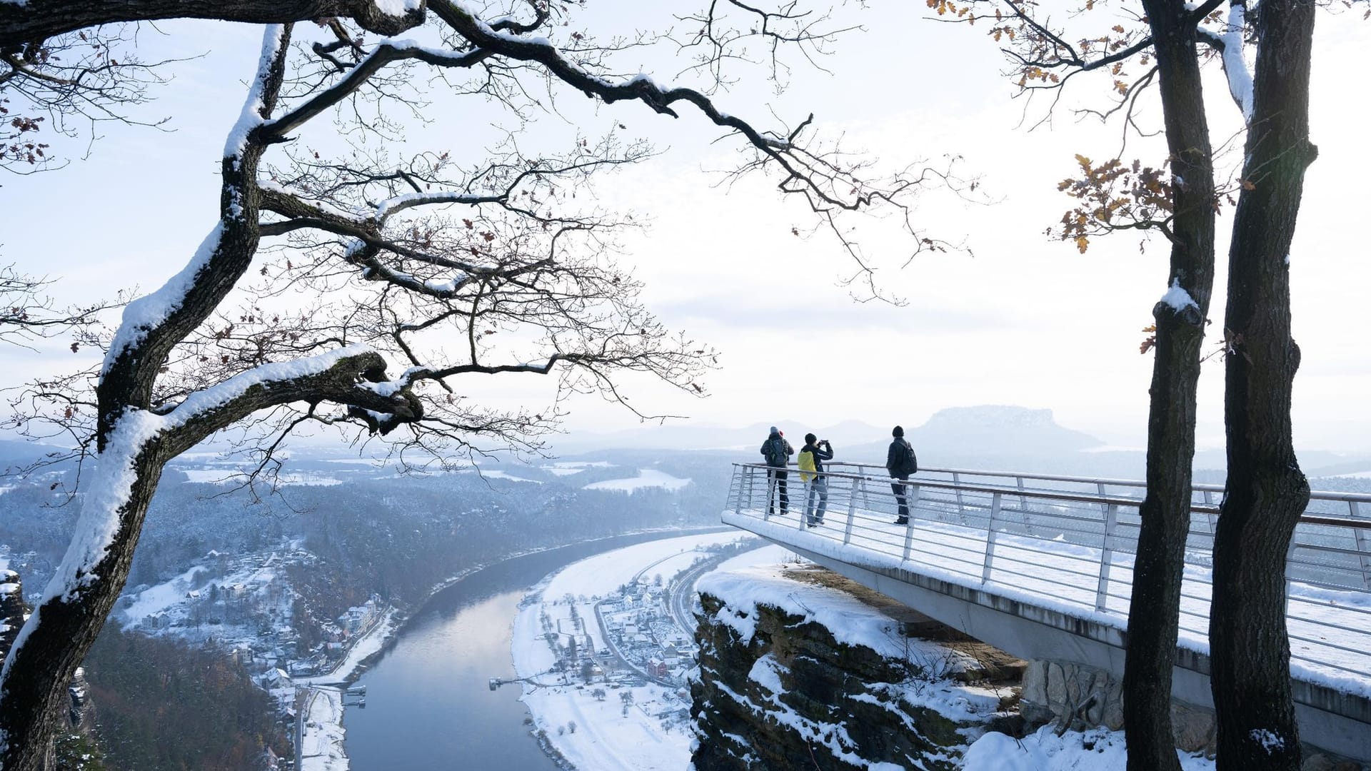 Winter in Sachsen