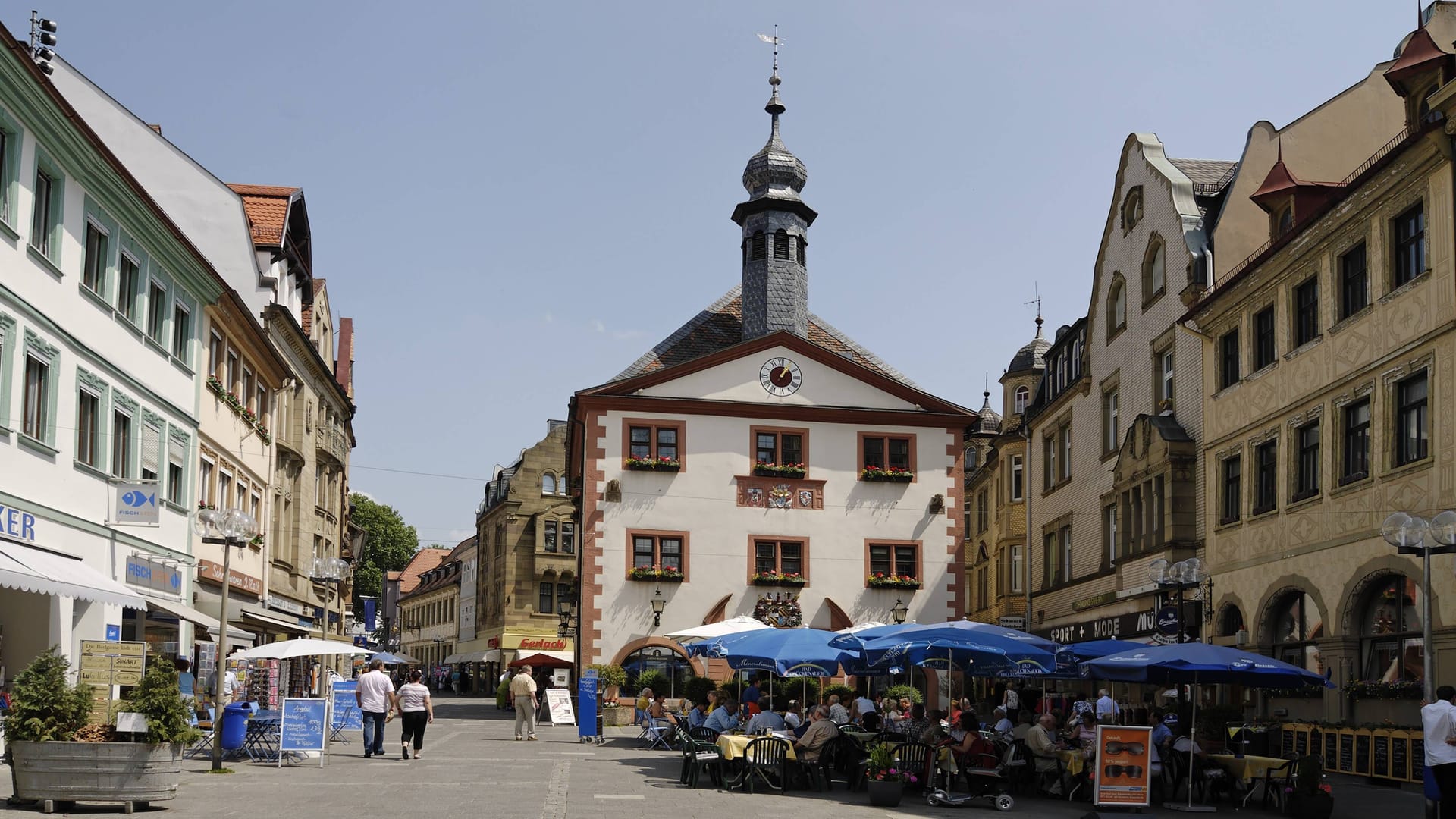 Das Alte Rathaus in Bad Kissingen: Die AfD Unterfranken Nord traf sich hier zur Wahl.