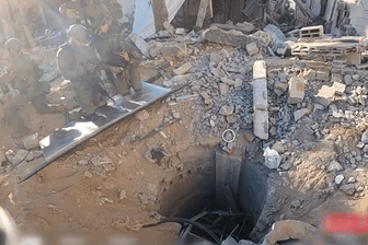 Video soll Tunnel der Hamas-Terroristen zeigen: Er soll sich unter dem Al-Schifa-Krankenhaus in Gaza befinden.