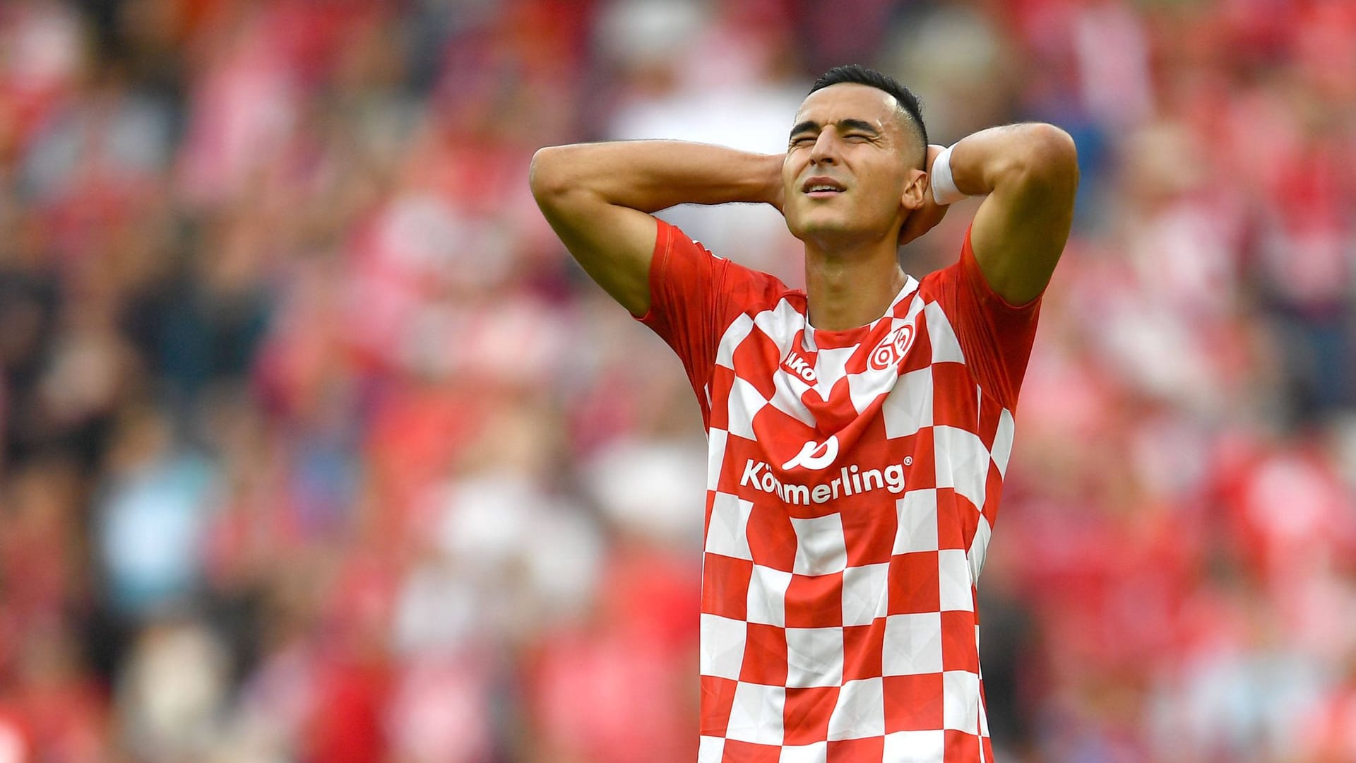 Anwar El Ghazi im Trikot von Mainz 05: Ob er nochmal für den Klub aufläuft, ist mehr als fraglich.