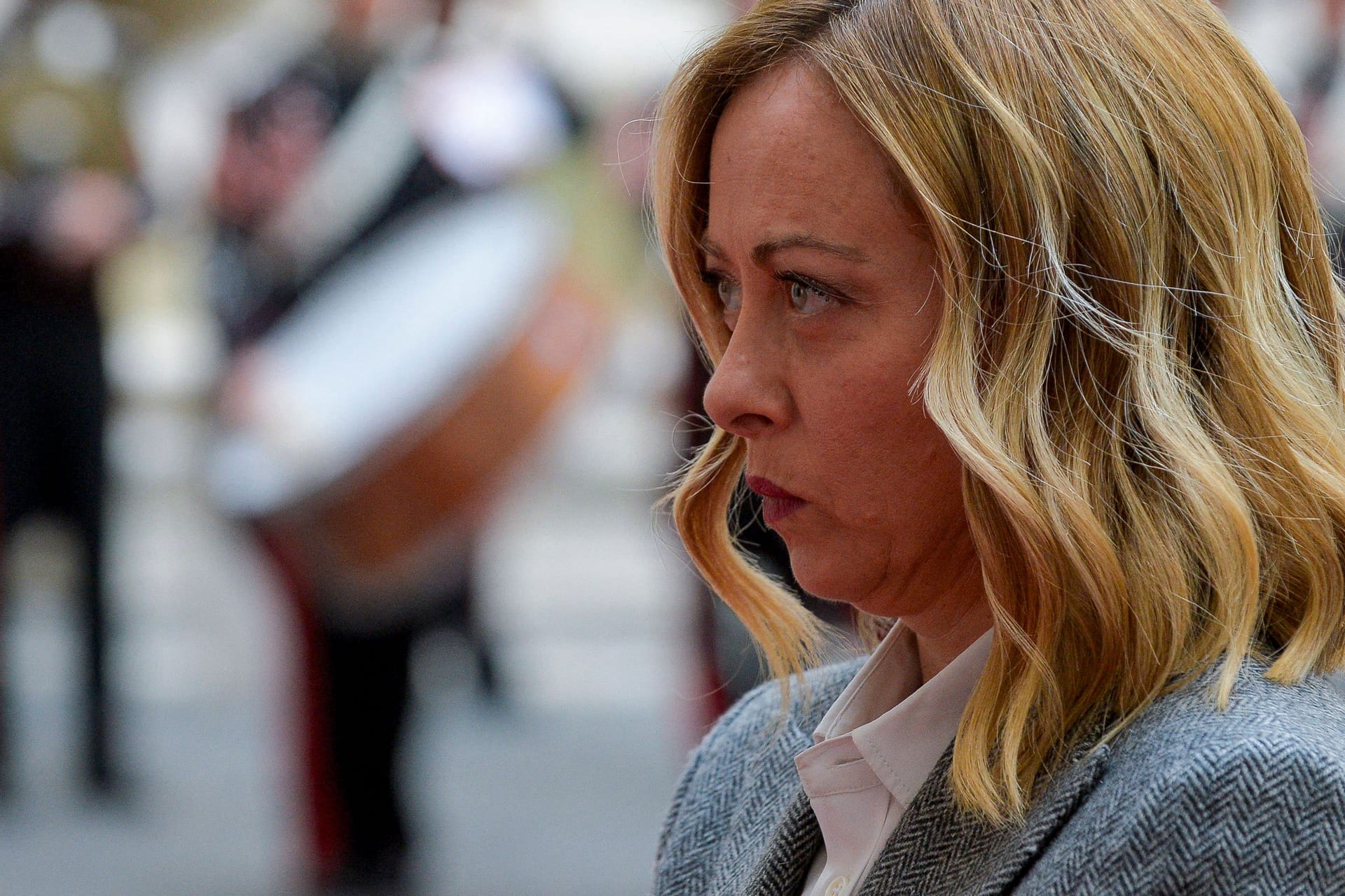 Die italienische Regierungschefin Giorgia Meloni (Archivbild): Das neue Haushaltsgesetz ihrer ultrarechten Regierung sorgt für Streiks.