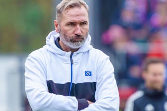 Tim Walter: Der HSV-Trainer war nach Abpfiff bedient.