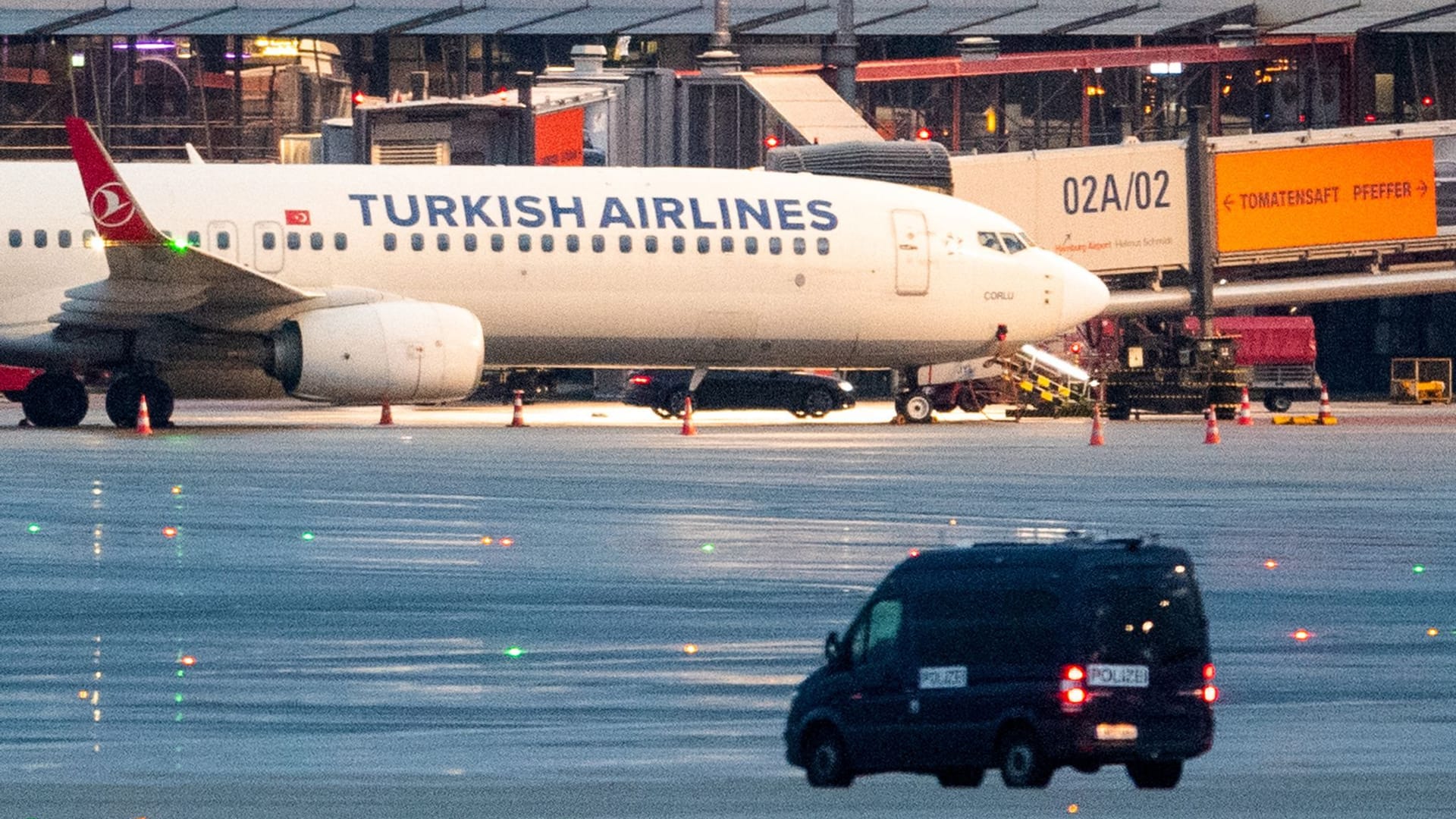 Hamburger Flughafen gesperrt