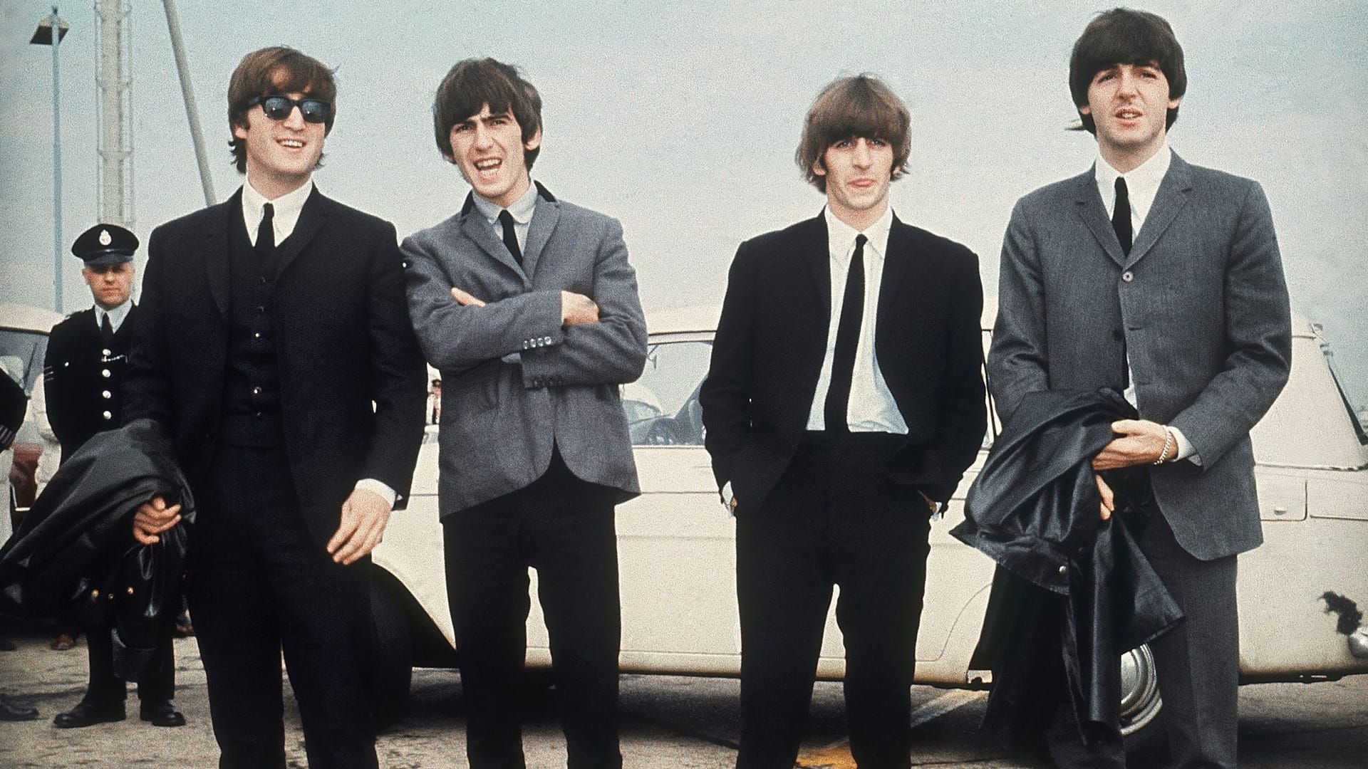 The Beatles: John Lennon, George Harrison, Ringo Starr und Paul McCartney.